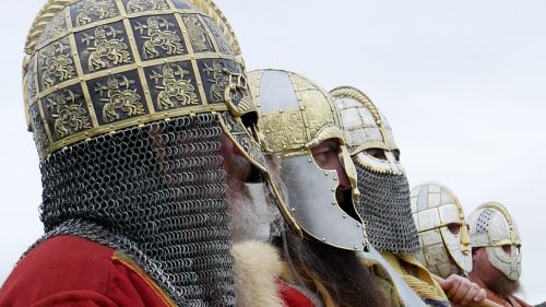 Vikings - Photo by Lindsay Kerr with thanks to the Wulfheodenas group