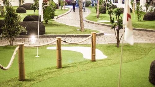 Minigolfbana på latitude 59