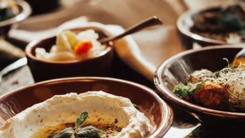 Meze på ett bord
