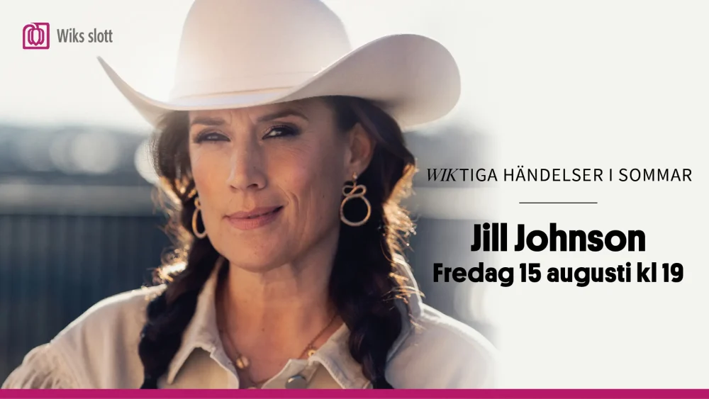 Affisch med Jill Johnsson